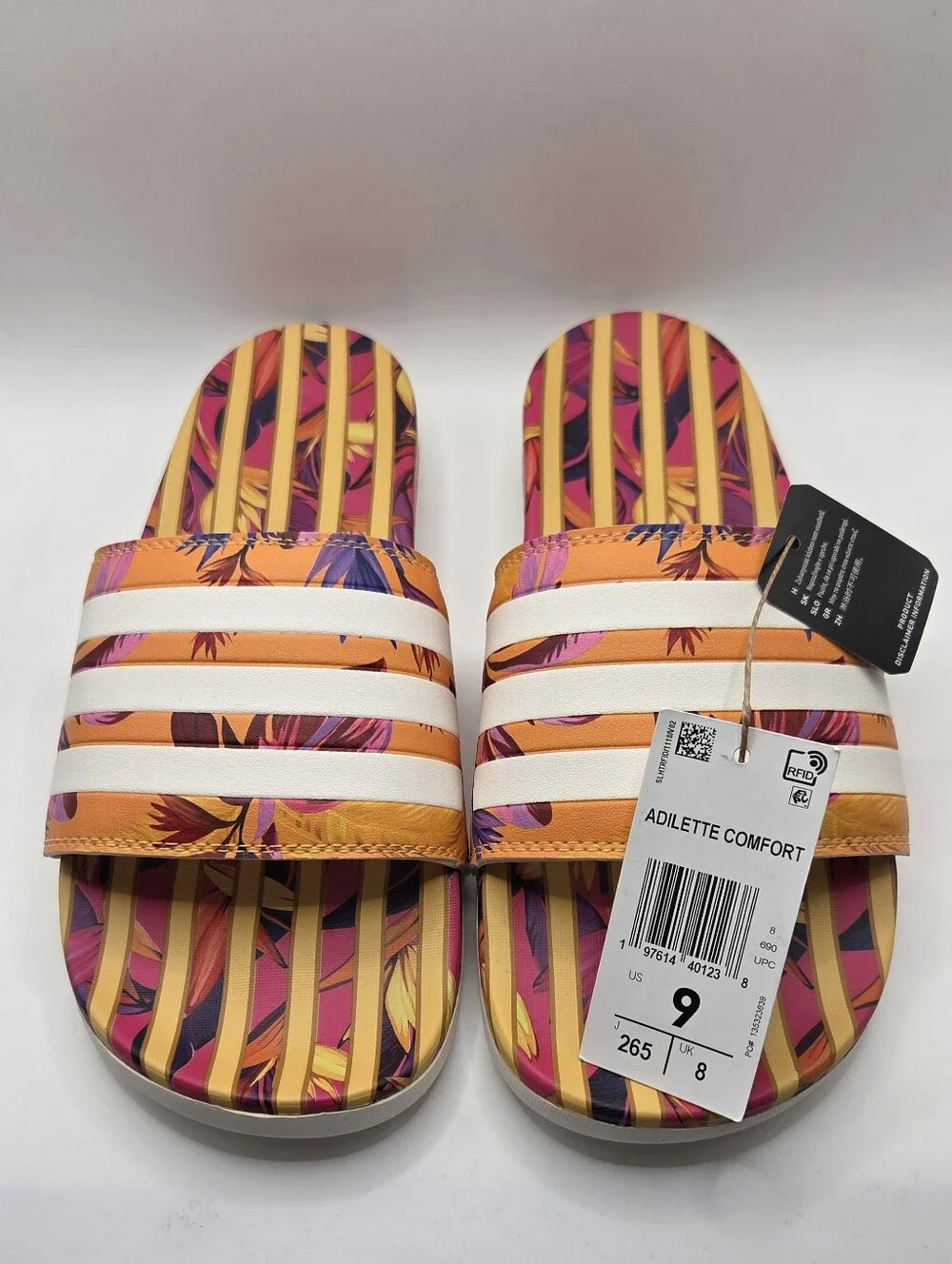 Adidas Adilette Comform Womens Slides Size 9